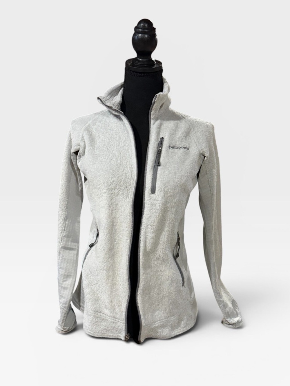 Patagonia Gray Fleece Full Zip Jacket Women's